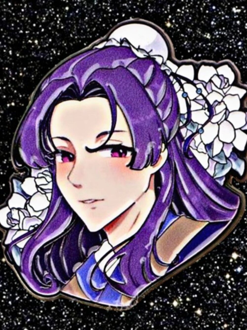 The Apothecary Diaries Jinshi Enamel Pin – Elegant Anime Collectible